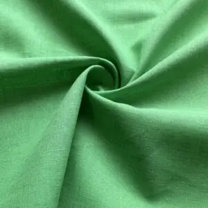 Benetton Yeşili Pamuk Keten Kumaş 91