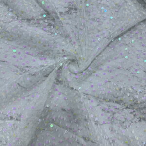 Beyaz Pullu Dantel 46