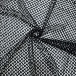 Siyah Simli File Kumaş 05