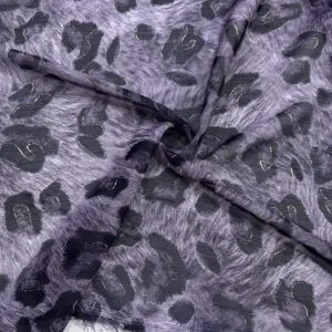 Leopar Desenli Şifon Kumaş 182