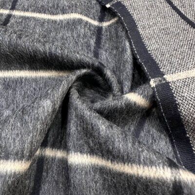 Ekose Desenli Kaşmir Kumaş 17