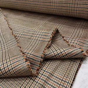 Kazayağı Desenli Flanel Kumaş 84