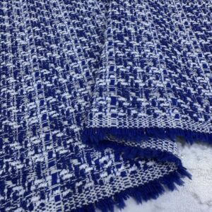 Mavi Dokulu Şanel Kumaş 226