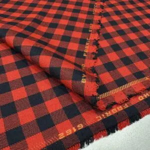 Ekose Desen Gabardin Kumaş 19