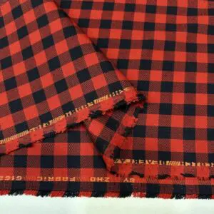 Ekose Desen Gabardin Kumaş 19