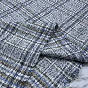 Ekose Desenli Flanel Kumaş 87