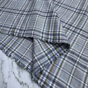 Ekose Desenli Flanel Kumaş 87