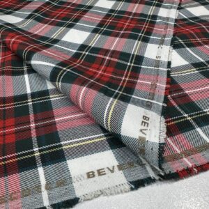 İskoç Desen Gabardin Kumaş 21