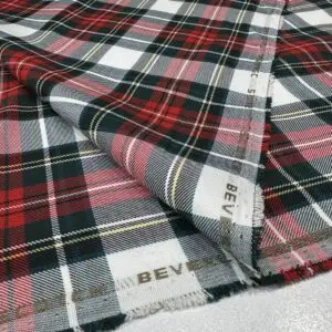 İskoç Desen Gabardin Kumaş 21