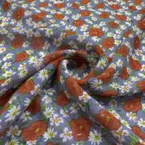 Çıtır Desenli Şifon Kumaş 194
