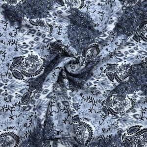 Desenli Viskon Kumaş 634