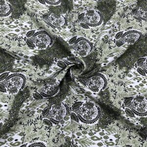 Desenli Viskon Kumaş 635