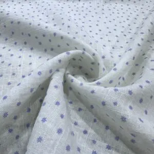 Çıtır Desenli Pamuk Keten