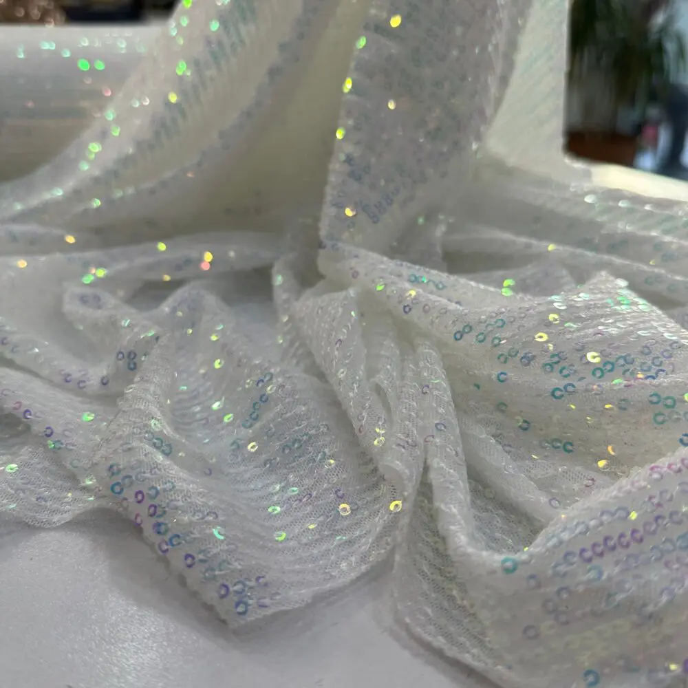 Beyaz Zara Payet Kumaş