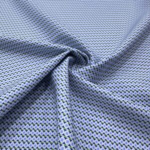 Geometrik Desen Pamuk Poplin Kumaş