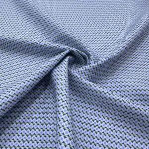 Geometrik Desen Pamuk Poplin Kumaş