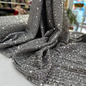 Gri Zara Payet Kumaş