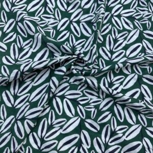 Desenli Keten Kumaş