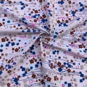 Pembe Çıtır Desen Vual Kumaş