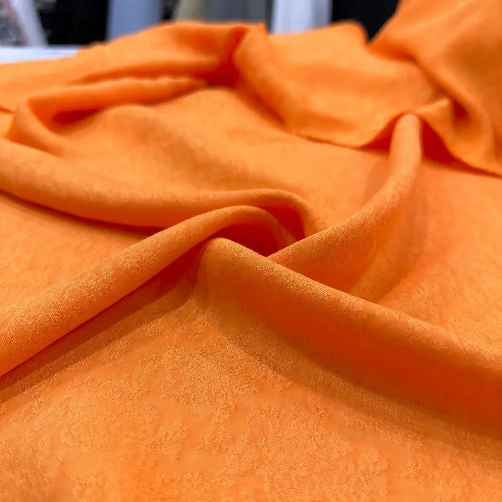 Turuncu Jakar Kumaş