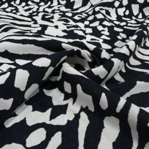 Geometrik Desen Saten Kumaş