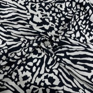 Geometrik Desen Saten Kumaş