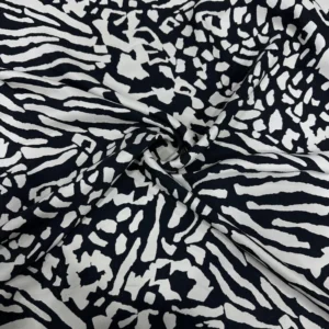 Geometrik Desen Saten Kumaş