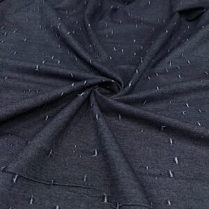 Siyah Desenli Kot Kumaş