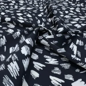 Fırça Desen Saten Kumaş