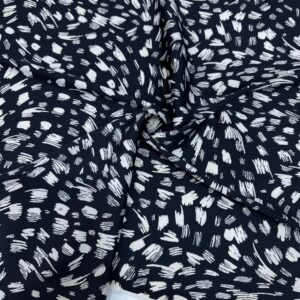 Fırça Desen Saten Kumaş