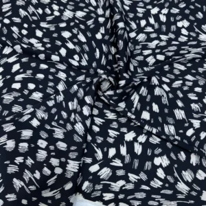 Fırça Desen Saten Kumaş