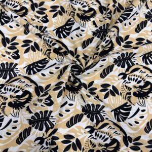 Palmiye Desen Pamuk Keten