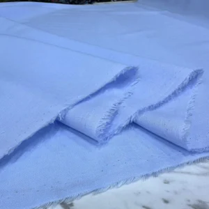 Bebe Mavisi Renk Ham Keten Kumaş