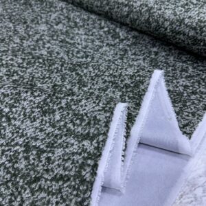 Haki Telalı Buklet Keçe Kumaş