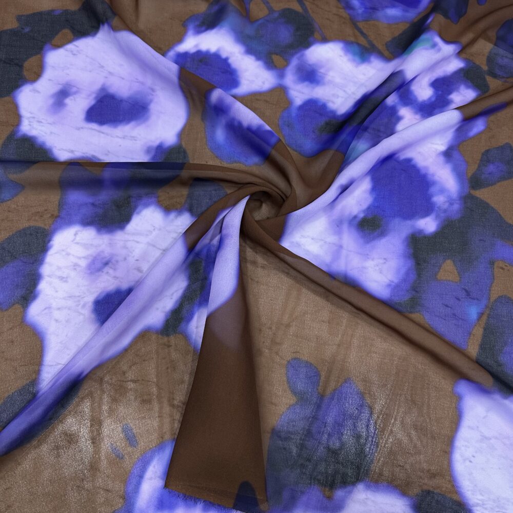 Batik Desen Şifon Kumaş