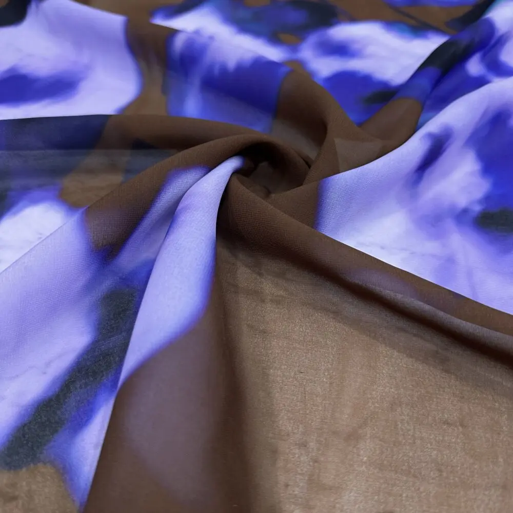 Batik Desen Şifon Kumaş