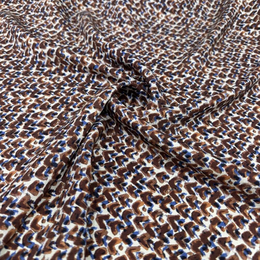 Desenli Belmando Desenli Viskon Kumaş