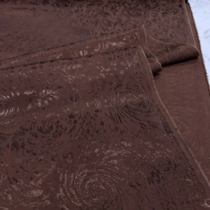Kahve Desenli Jakar Kumaş Kahve Desenli Jakar Kumaş
