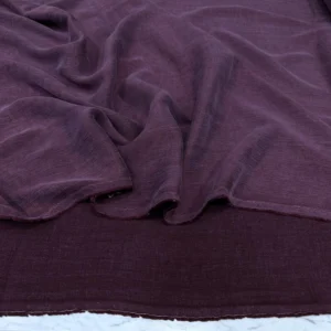 Bordo İpek Cupra Kumaş